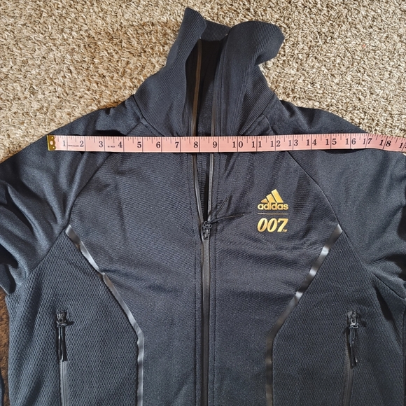 Adidas x James Bond 007 Sportswear Track Jacket Women's Size Large GN6817 Black - Picture 5 of 11